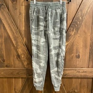 Splendid Camo Denim Joggers